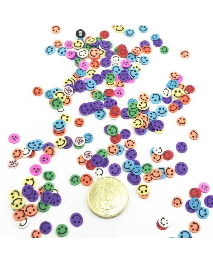 Mini Gülenyüz Emoji  Renkli Pul Paketi