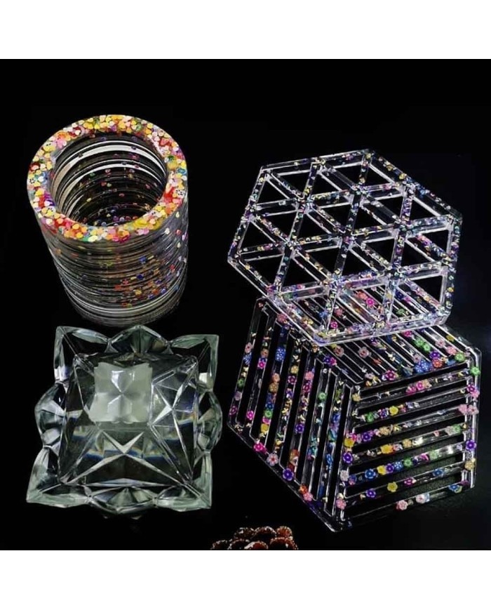 Mini İçi Boş Yıldız Renkli Pul Paketi