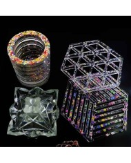 Mini İçi Boş Yıldız Renkli Pul Paketi