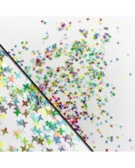 Mini 4 Kuyruk Yıldız Renkli  Pul Paketi