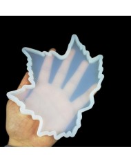 Bardak Altı Reçine Epoksi Kalıp - Yaprak - ORTA - BB3