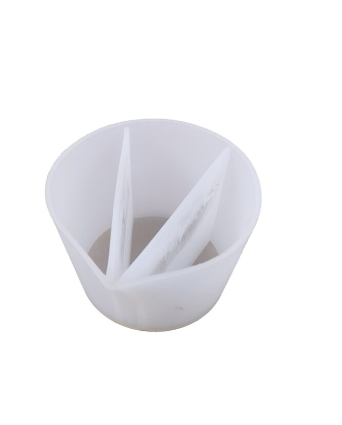 3 GÖZLÜ EPOKSİ BOYA DÖKÜM SİLİKON KABI - Kod:1161