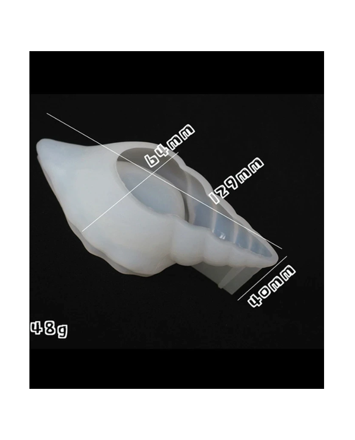 Deniz Kabuğu silikon kalıp - 68 gr -Kod:276B