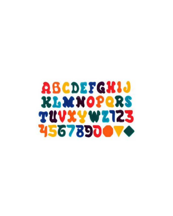 harf  silikon kalıp - 255x150 mm-Kod:382