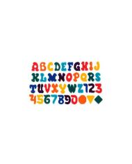 harf  silikon kalıp - 255x150 mm-Kod:382