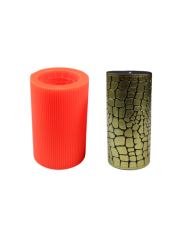 Çatlama  Desenli  Silikon Mum Kalıbı M-115