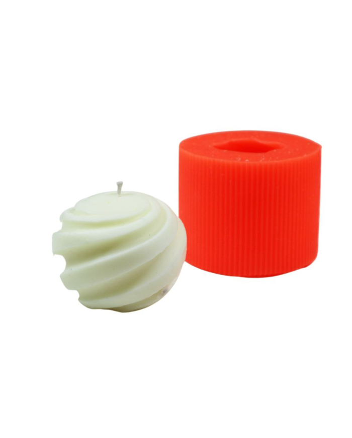 Dönen Top Silikon Mum Kalıbı M-212