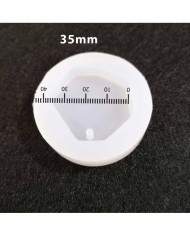 Kolye Reçine Epoksi Kalıbı - delikli - E1