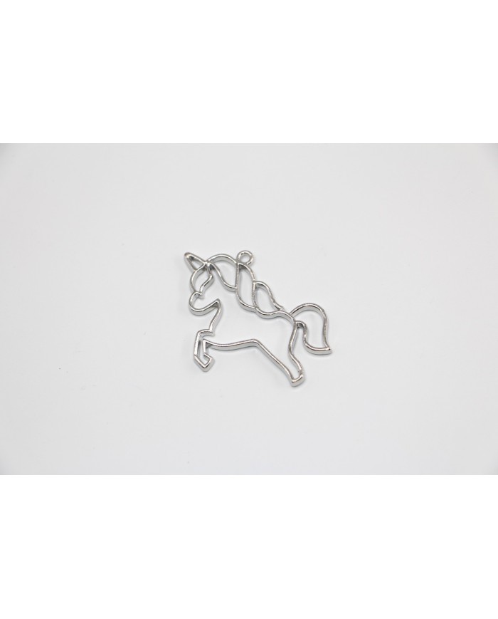 Pirinç Unicorn Kolye Ucu - Bijuteri Takı