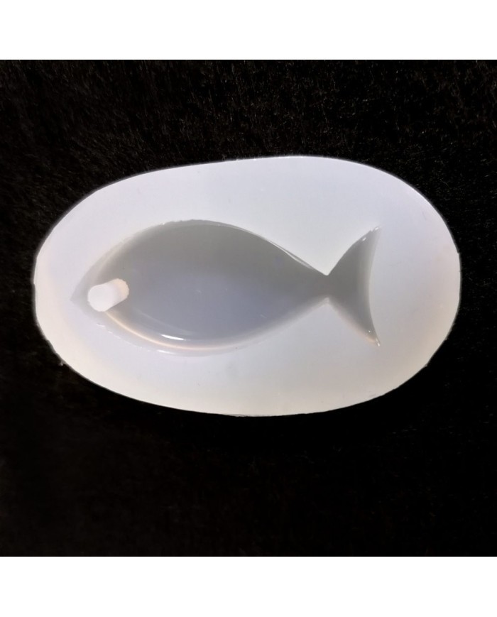 Reçine Epoksi Kalıp-delikli Balık - E9