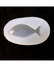 Reçine Epoksi Kalıp-delikli Balık - E9
