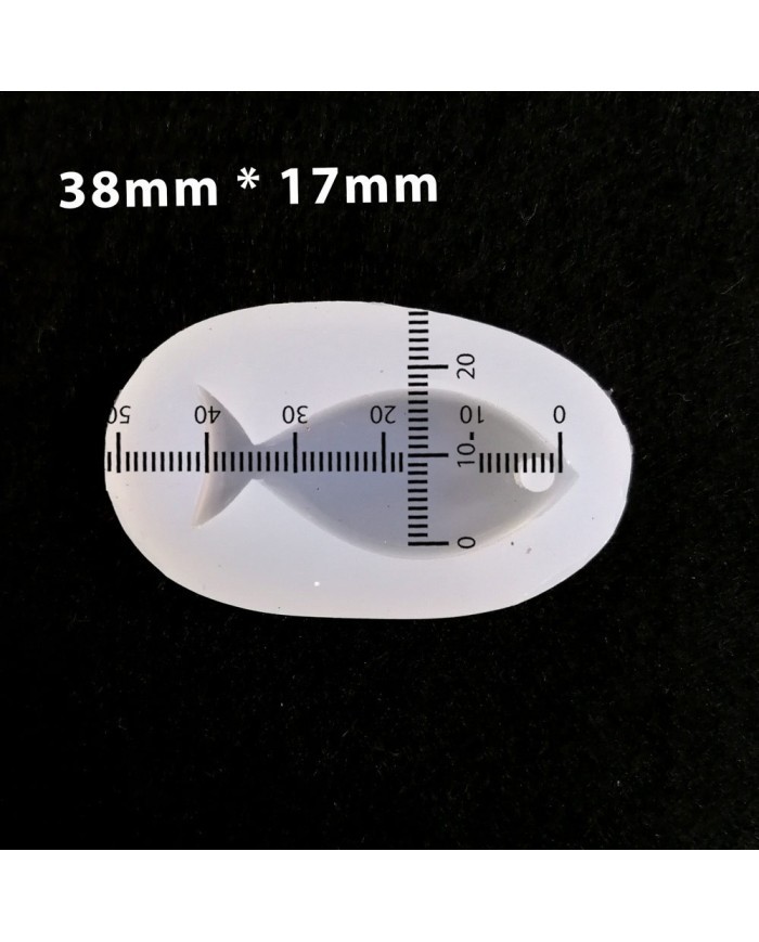 Reçine Epoksi Kalıp-delikli Balık - E9