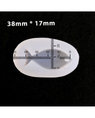 Reçine Epoksi Kalıp-delikli Balık - E9