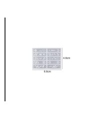 Reçine Epoksi Kolye - küpe - bileklik ucu - 921