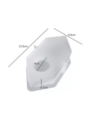 Mum Altlığı Silikon Kalıp Epoksi Döküm Kalıbı-Kod:1042B