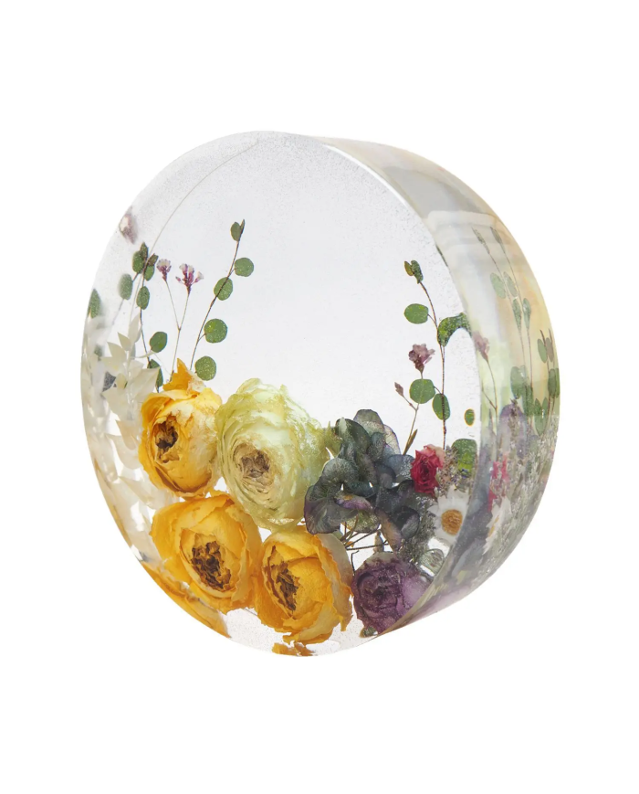 Dekoratif Silikon Kalıp Epoksi Döküm Kalıbı-Yuvarlak -Kod:1045