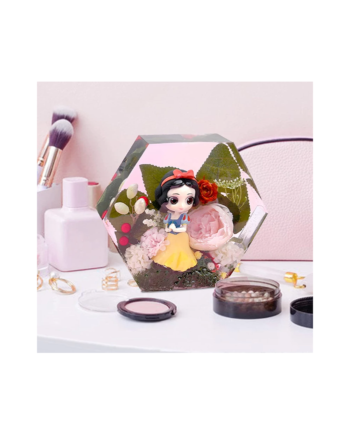 Dekoratif Silikon Kalıp Epoksi Döküm Kalıbı-Altıgen -Kod:1044