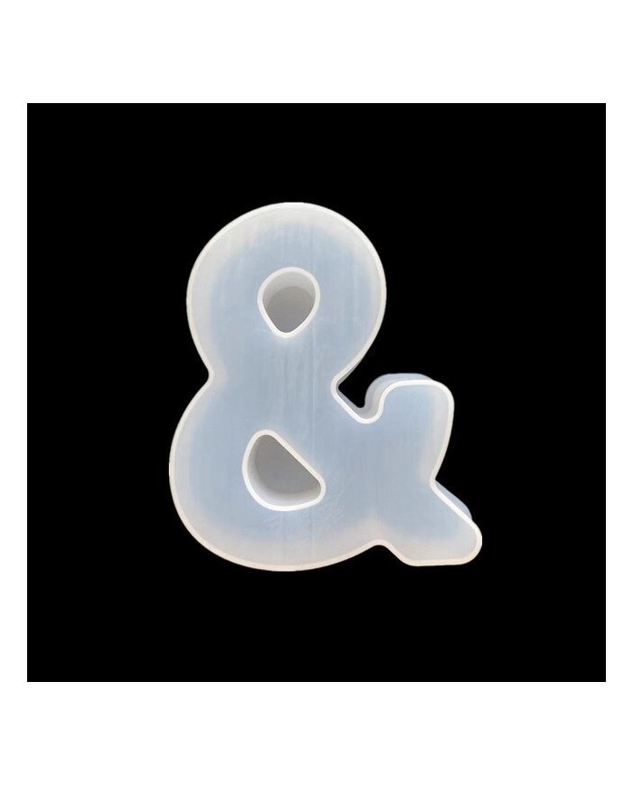 Büyük Reçine Epoksi Silikon Kalıp Big Boy Harf - &