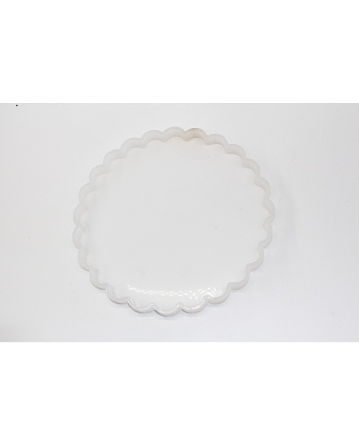 Silikon Epoksi ve Beton Kalıbı -dalgalı - 19cm -Kod:301