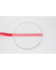 Silikon Epoksi ve Beton Kalıbı -dalgalı - 19cm -Kod:301