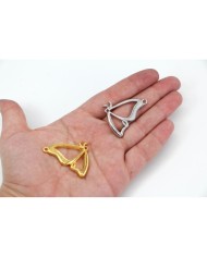 1 Adet - Kelebek - Kolye Ucu