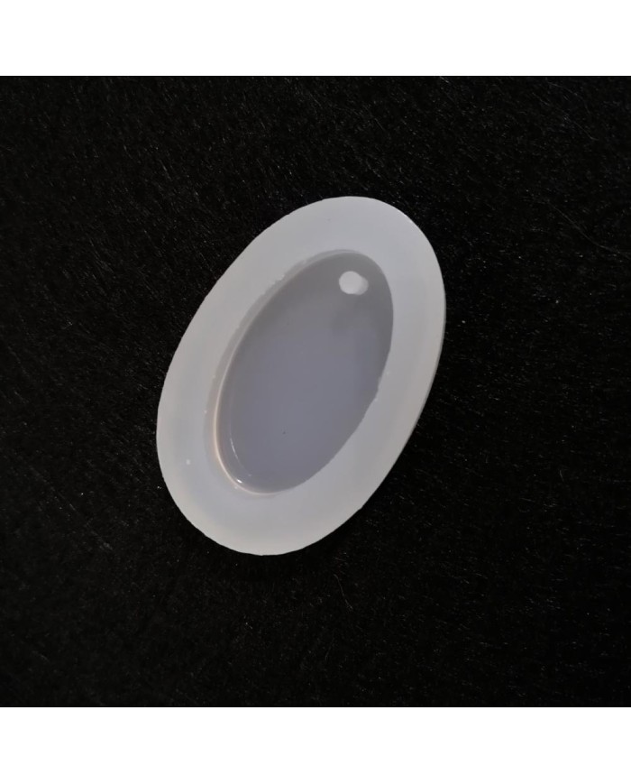 Reçine Epoksi Kalıp-delikli Oval 2 - E16