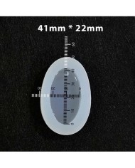 Reçine Epoksi Kalıp-delikli Oval 2 - E16