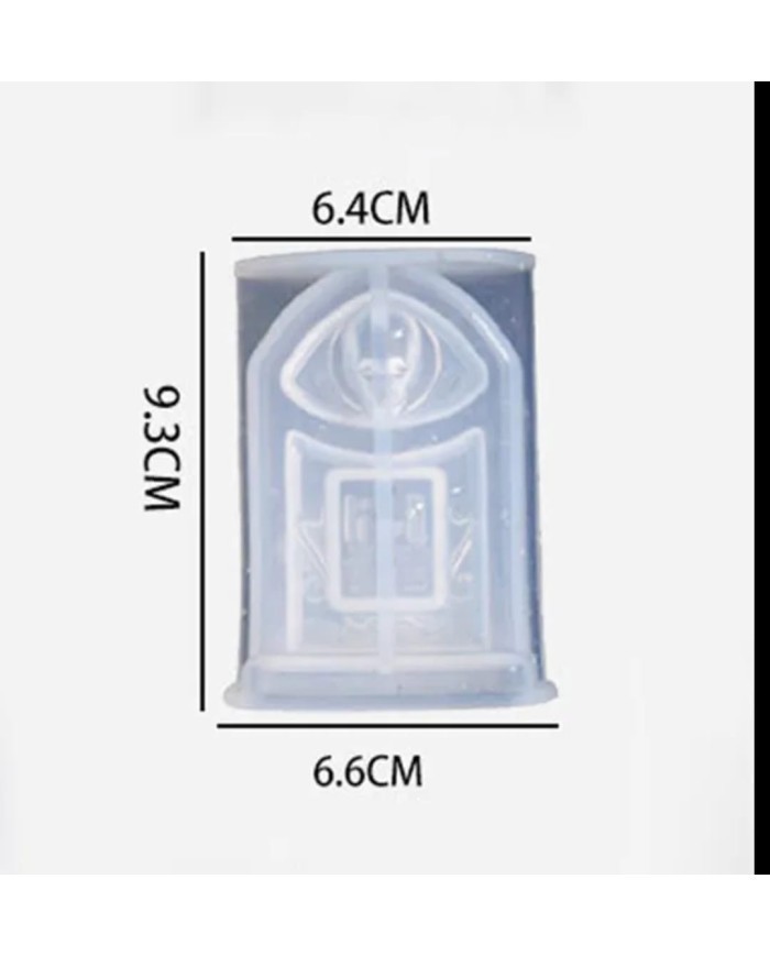 Kuru Kafa Mezarlık Epoksi ve Mum Silikon Kalıbı- Kod:402