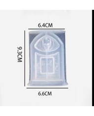 Kuru Kafa Mezarlık Epoksi ve Mum Silikon Kalıbı- Kod:402