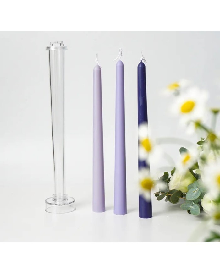 Dardan Genişe Mika şamdan Mum Kalıbı - Mika Model: