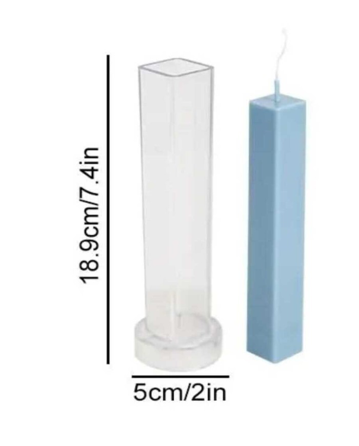 Uzun Kare Mika  Mum Kalıbı -Mika Model: