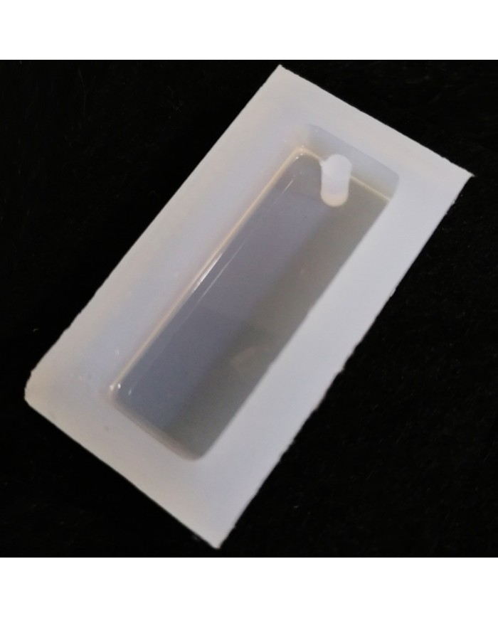 Reçine Epoksi Kalıp - delikli Dikdörtgen - E19