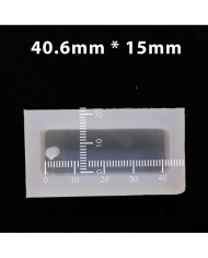 Reçine Epoksi Kalıp - delikli Dikdörtgen - E19