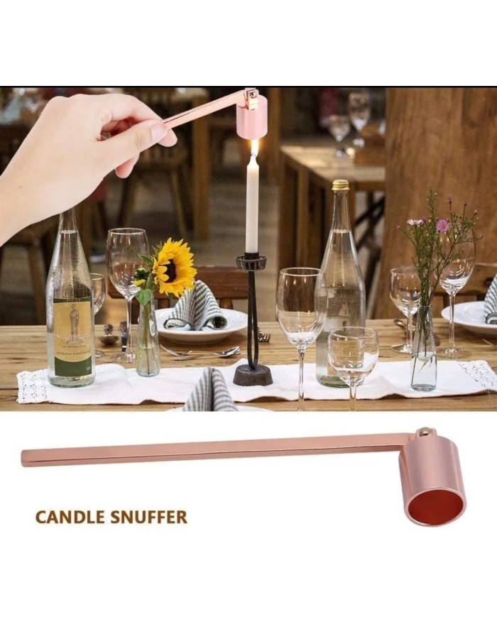 Gold Mum Bakım Seti ( Makas,Söndürücü,Raf Plakası,Fitil Çekici)