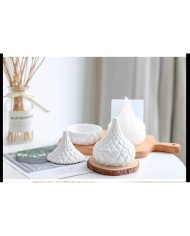 Kapaklı Şekerlik Dekoratif  Beton Kalıbı -Kod:434