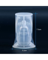 Maoi Heykel Mum- Hobi Silikon Kalıbı - Kod:1093