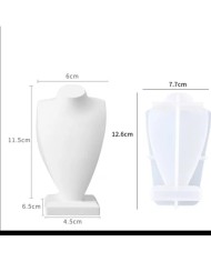 Silikon Takı Mankeni - Hobi Silikon Kalıbı - Kod:1019