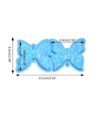 Silikon Hologramlı Kelebek - Hobi Silikon Kalıbı - Kod:441