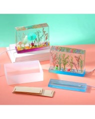 Dikdörtgen Ledli Epoksi Kalıbı Altlık -Kod:1213B