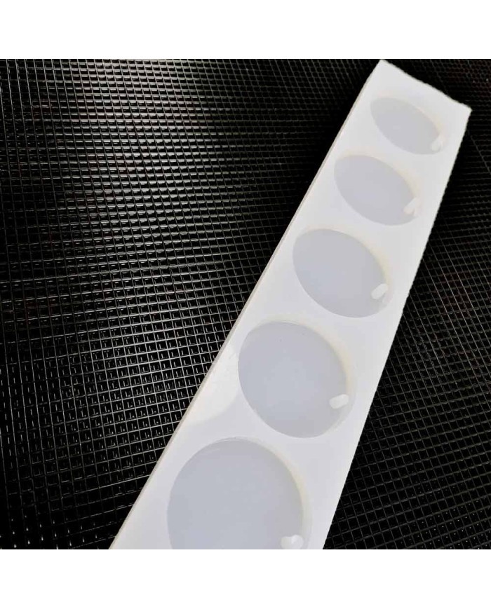 Reçine Epoksi Magent Kalıp - Çoklu Yuvarlak - E00