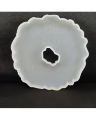 Kenar Dalgalı bardak altlığı Reçine Epoksi Kalıp -Kod:252