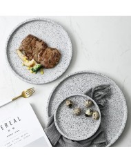 Yuvarlak tabak silikon kalıp -18 cm-Kod:1079