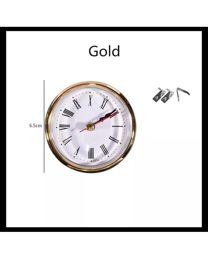 Altıgen Dekoratif Saat Kalıbı Seti - Hobi Silikon Kalıbı -Kod:1078