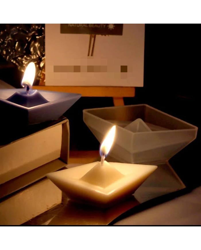 Kayıkçı Mum Kalıbı - Hobi Silikon Kalıbı -Kod:405