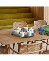 Çiçek Mum Altlığı Epoksi Kalıbı - Hobi Silikon Kalıbı -Kod:1070