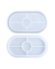 Büyük Boy Terazzo Bardak Altı Reçine Epoksi ve Beton Kalıbı - Kod:315