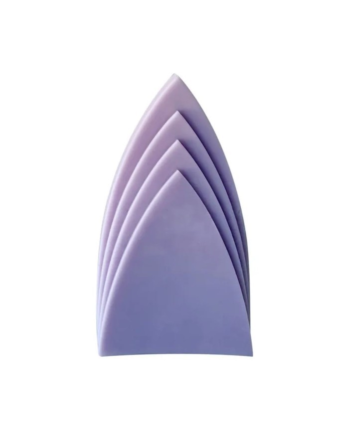 Geometrik Dağ Mum Kalıbı - Hobi Silikon Kalıbı -Kod:485