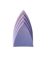 Geometrik Dağ Mum Kalıbı - Hobi Silikon Kalıbı -Kod:485