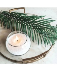 Organik İnci Tozu Mum 1000gr