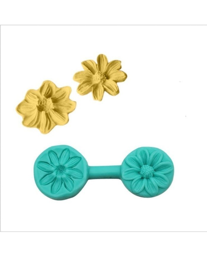 Polimer Kil Darmalama Kalıbı-Papatya